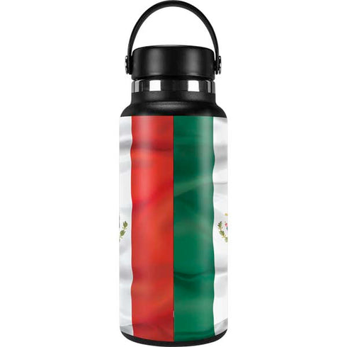 Mexico Flag Hydro Flask 32oz Wide Mouth Skin